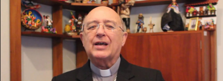 El cardenal Pedro Barreto, obispo de Huancayo