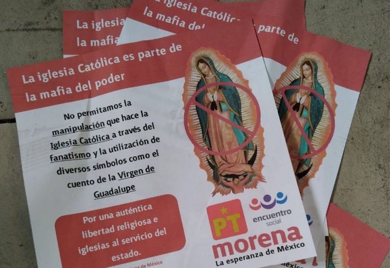 Pide la Iglesia a los partidos políticos respetar a la Guadalupana