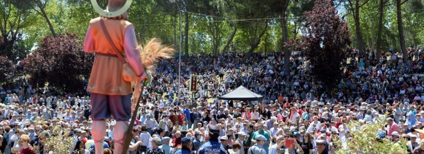 La Pradera de San Isidro, durante la fiesta del patrón de Madrid