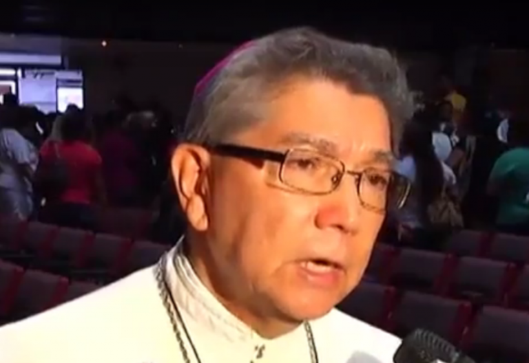 El obispo de venezuela Ubaldo Santana