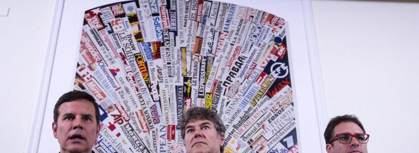 Tres víctimas de abuso sexual por parte de curas en Chile, James Hamilton (c), Juan Carlos Cruz