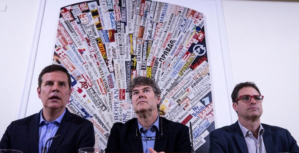 Tres víctimas de abuso sexual por parte de curas en Chile, James Hamilton (c), Juan Carlos Cruz