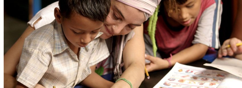 Voluntaria en Iquitos (Perú)