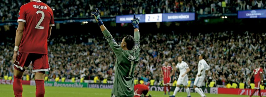 Keylor Navas, portero de la Selección de Costa Rica y del Real Madrid