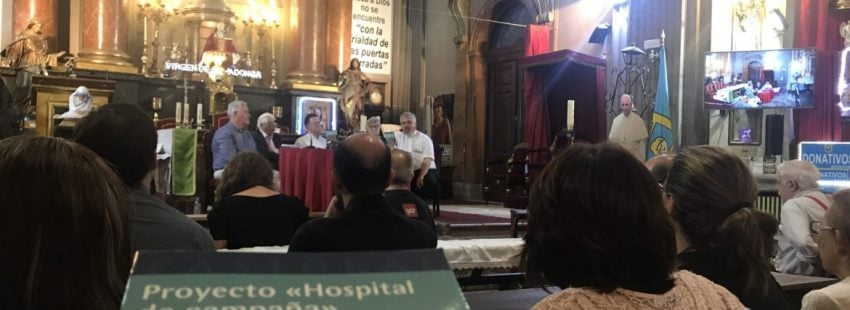 La iglesia de San Antón acoge la presentación de "Proyecto Hospital de campaña" (PPC)