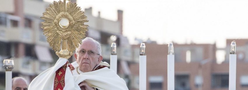 El Papa Francisco celebra el Corpus Christi 2018 en Ostia/EFE