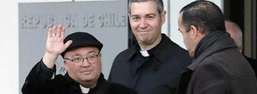 El arzobispo Charles Scicluna y el sacerdote Jordi Bertomeu
