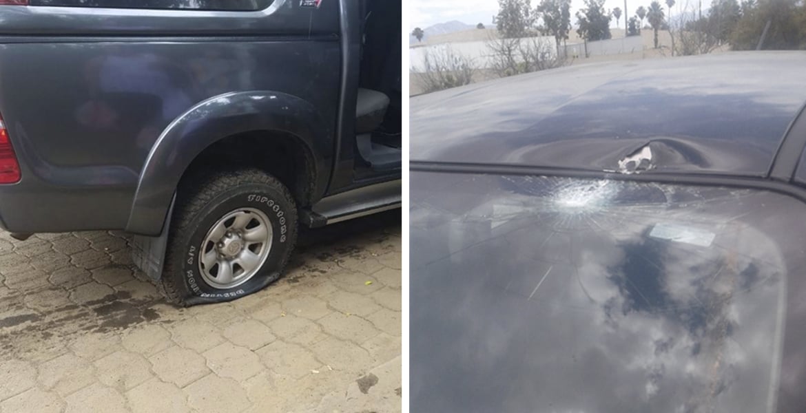 tiroteo contra el coche del obispo Juan Abelardo Mata en Nicaragua