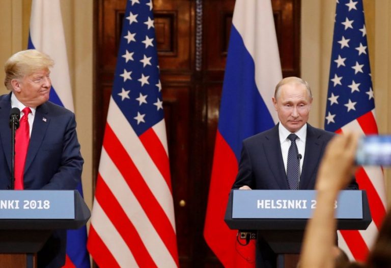 El presidente estadounidense, Donald J. Trump y su homólogo ruso, Vladimir Putin/EFE