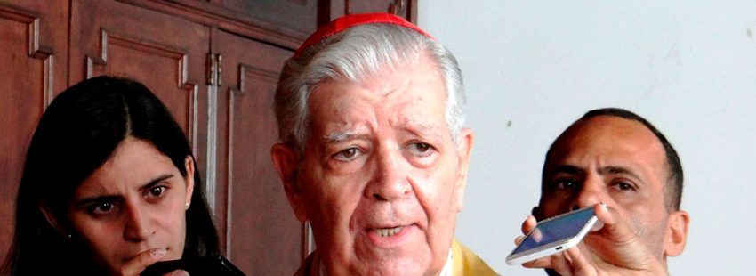 “La única forma de solucionar los problemas es unidos”, dice el cardenal Urosa en su despedida