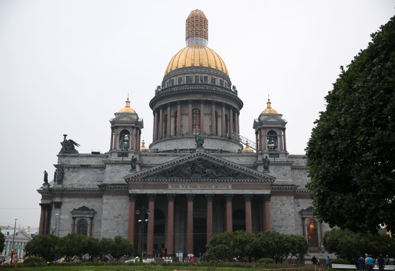 Catedral de san Isaac en san peterburgo iglesia ortodoxa