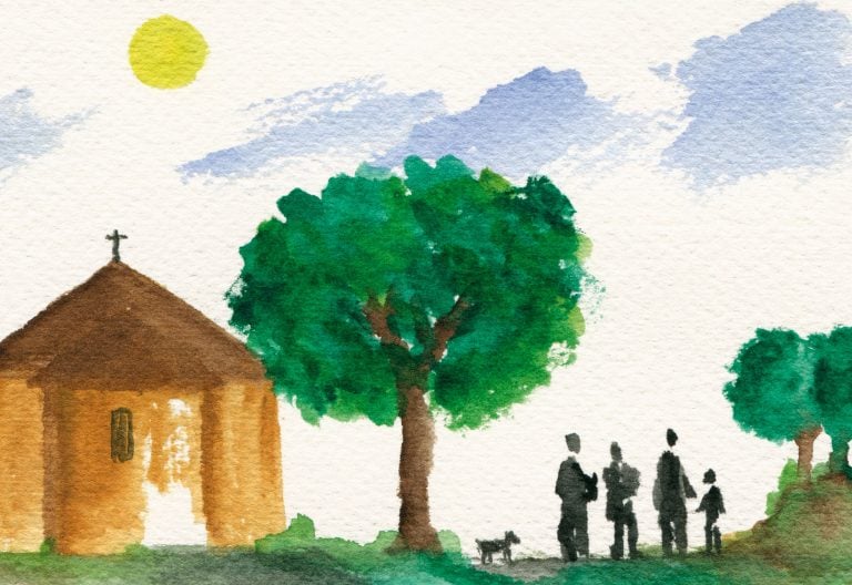 Acuarela de José Mª Avendaño