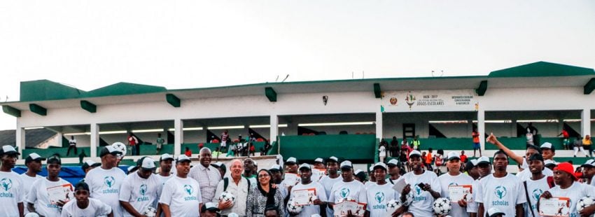 Scholas Occurrentes lleva el fútbol con valores a Mozambique