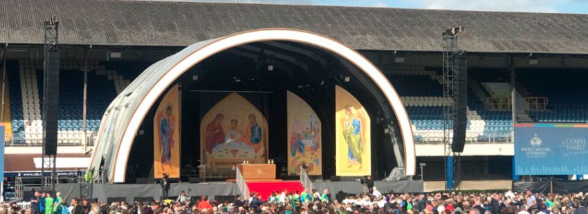 Dublín se prepara para la llegada del Papa