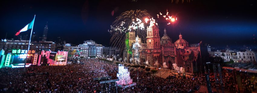 La Catedral de México, en peligro por los fuegos artificiales de las fiestas patrias