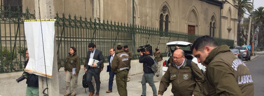 Allanamientos simultáneos en cuatro obispados chilenos