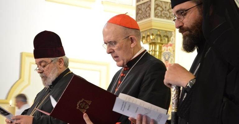 El cardenal Osoro en la plegaria ecuménica por el cuidado de la Creación