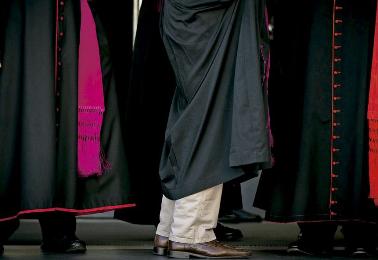 Los cardenales, durante el Sínodo