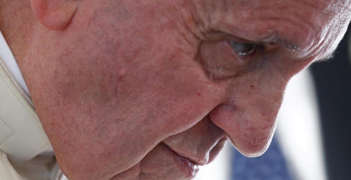 Primer plano del Papa Francisco