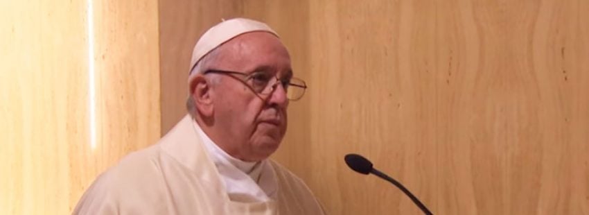 El Papa en Santa Marta: “Ser débil sí, pero no hipócrita”