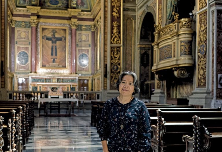 Aurora Torres, superiora general de las Hermanas de María Reparadora