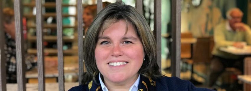 Carolina Mancini, autora de 'Libres y alegres en el Señor' (Narcea)