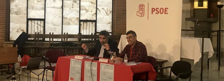 IV Convención de Cristianos Socialistas con el secretario de Laicidad del PSOE, José María Rodríguez Uribes