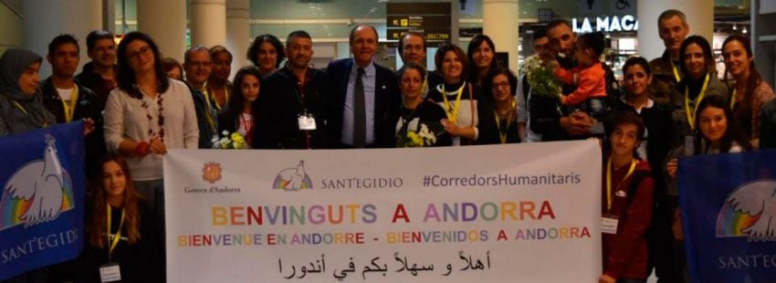 Andorra estrena su primer corredor humanitario gracias a Sant’Egidio