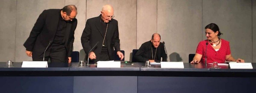 rueda de prensa en el vaticano sobre el domund 2018