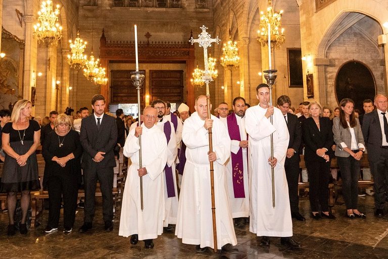 Misa funeral por los fallecidos en las inundaciones de Mallorca