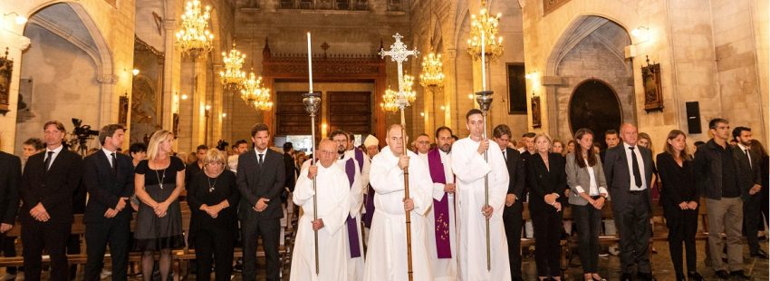 Misa funeral por los fallecidos en las inundaciones de Mallorca