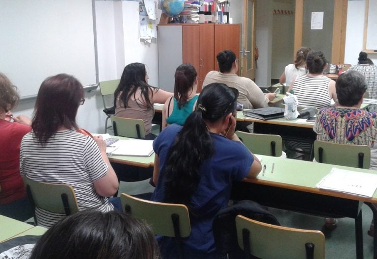 Mujeres en el proyecto La paloma de Jesed, Cáritas de Toledo