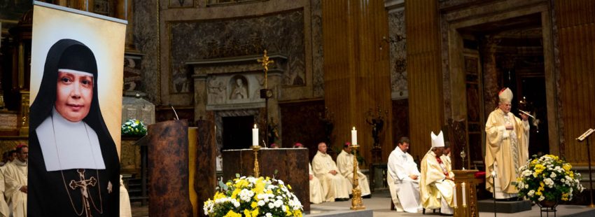 El cardenal Carlos Amigo preside la misa de acción de gracias por la canonización de Nazaria Ignacia March Mesa