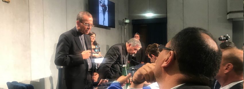 Rueda de prensa por las canonizaciones de Oscar Romero y Pavlo VI