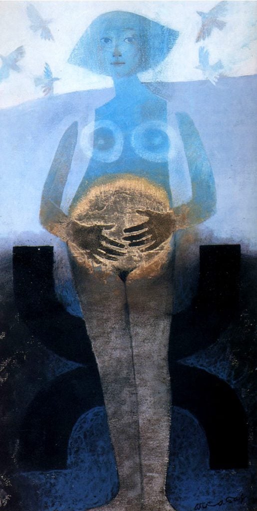 Arcabas Le Soleil Dans Le Ventre 1984