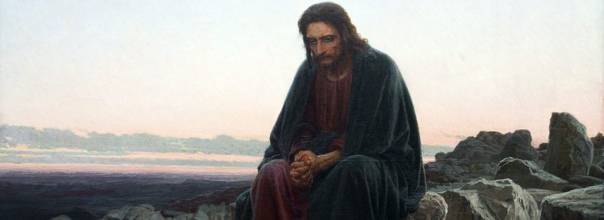 Cristo en el desierto, de Ivan Kramskoy