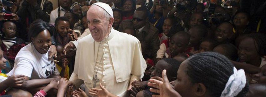 El papa Francisco en Nairobi, durante su visita a Kenia en 2015