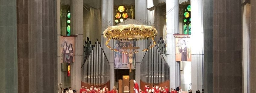 Misa de beatificación de 16 mártires en la Sagrada Familia de Barcelona