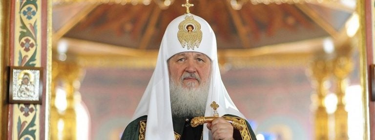 El patriarca ortodoxo ruso Kirill
