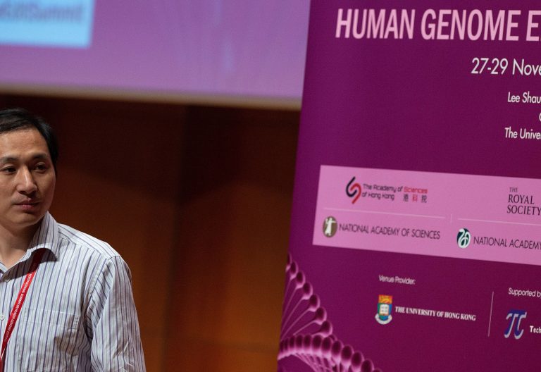 El investigador chino He Jiankui