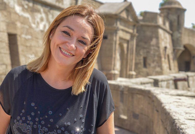 La periodista Toñi Moreno