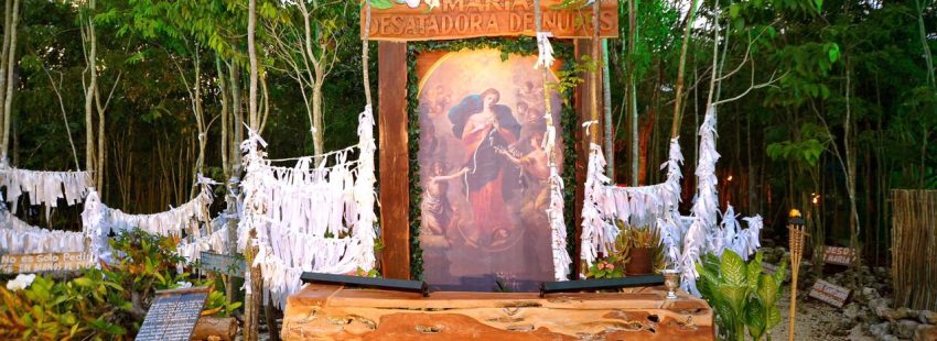 La devoción a la Virgen Desatanudos aumenta en México