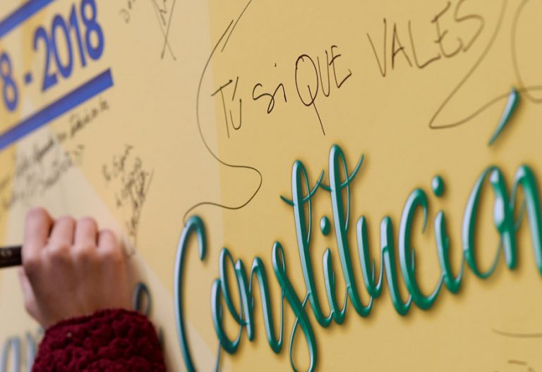 Conmemoración 40 aniversario Constitución de 1978