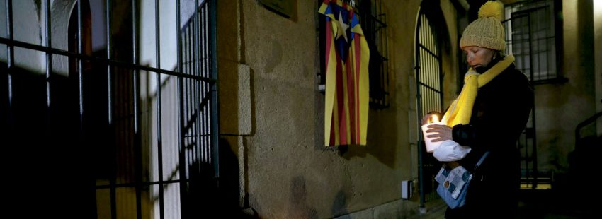 Vigilia de oración por los políticos presos del procés en Cataluña