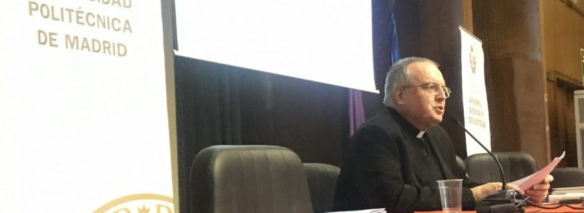 Fernando Chica, en una jornada sobre el agua en Madrid