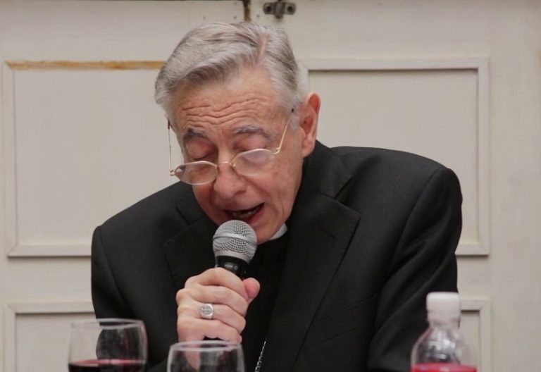 El arzobispo argentino Héctor Aguer tilda a los obispos españoles de “blandos” por su