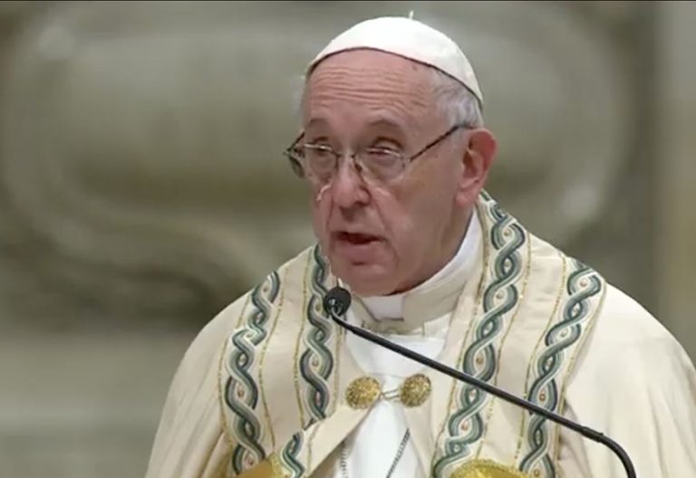 Francisco reclama que en 2019 se ponga fin a toda forma de esclavitud