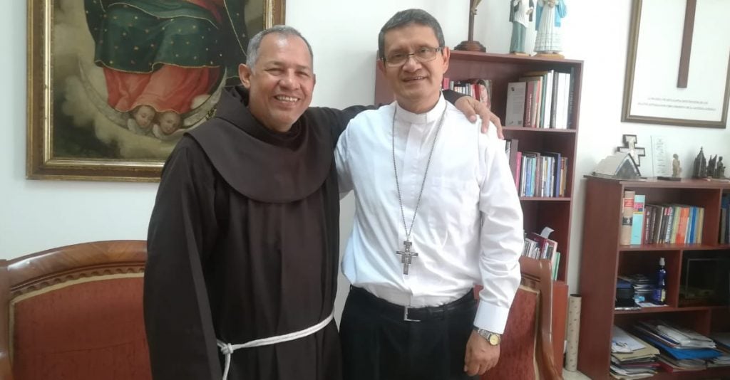 Fray Gabriel Gutiérrez Y Mons. Luis Gerardo Cabrera 
