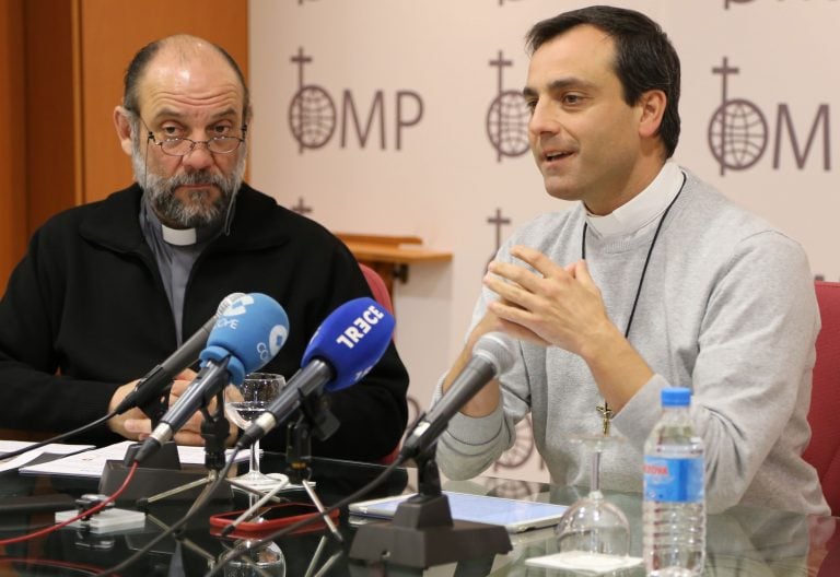 José María Calderón, OMP, y el misionero español en Marruecos Mario León
