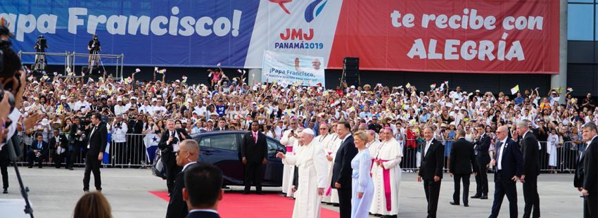Francisco ya está en Panamá